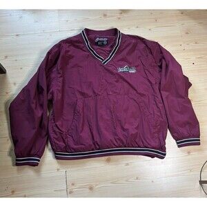 Captivating Apparel Texas A&M Aggies pullover Sweater Windbreaker Size XL